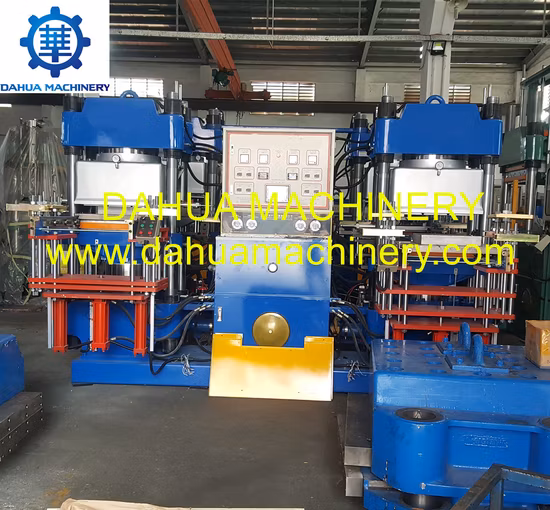 Macchina per lo stampaggio a compressione sotto vuoto in gomma da 200 tonnellate ISO/Ce 560mm*560mm